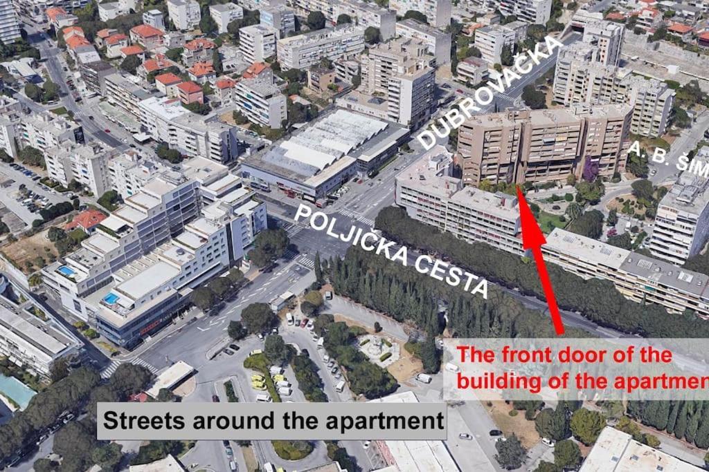 Eurit Apartment Shown In Detail Split Luaran gambar