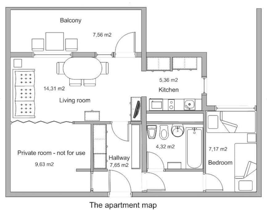 Eurit Apartment Shown In Detail Split Luaran gambar